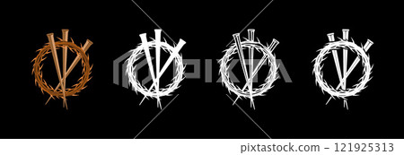 Icon of the Crown of Thorns. 121925313