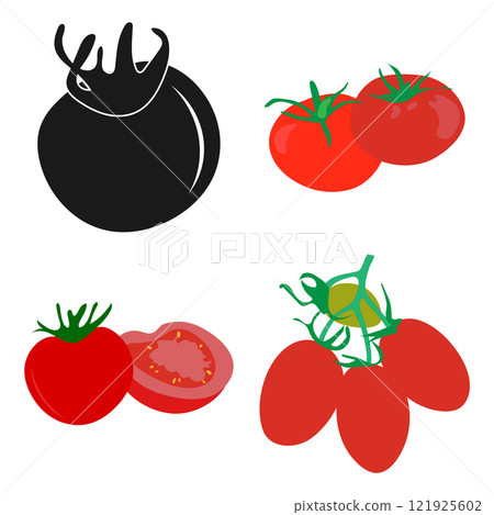tomato fruit icon tomato fruit icon 121925602