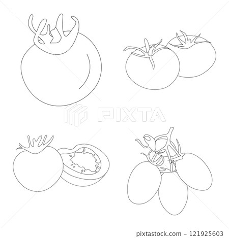 tomato fruit icon tomato fruit icon 121925603