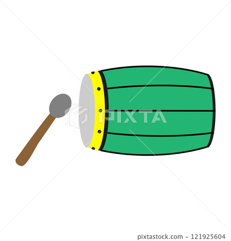 Icon of Ramadan drum. Icon of Ramadan drum. 121925604