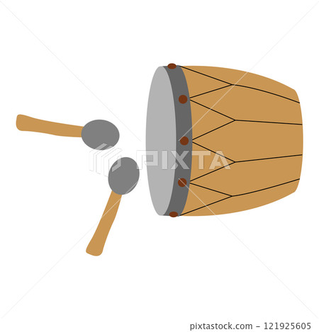 Icon of Ramadan drum. Icon of Ramadan drum. 121925605