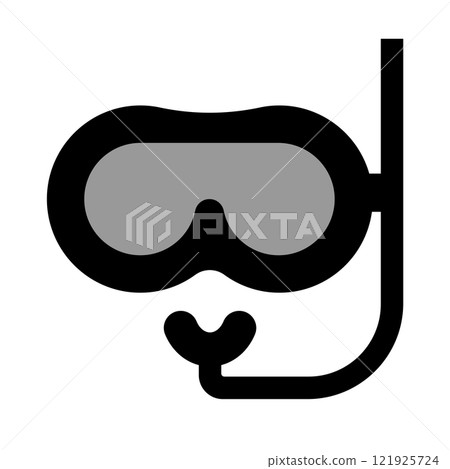 diving mask icon diving mask icon 121925724