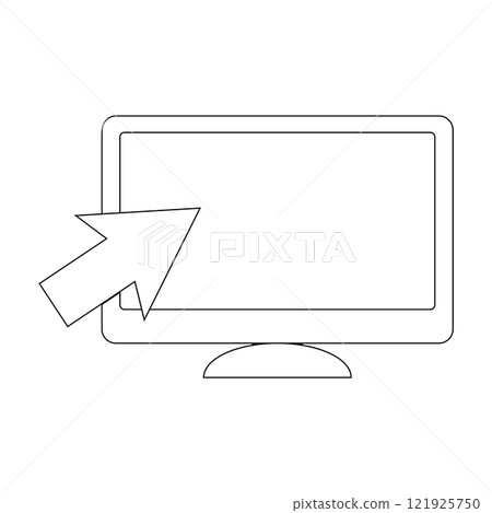 monitor icon 121925750