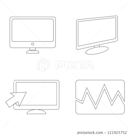 monitor icon 121925752