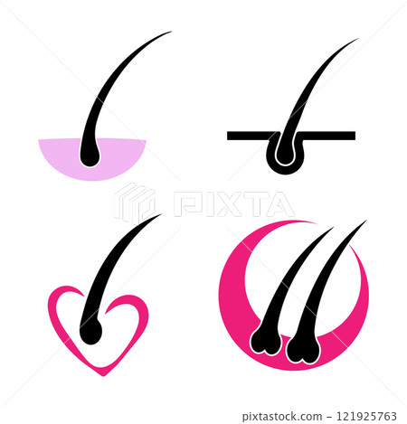 Hair treatment logo Hair treatment logo 121925763