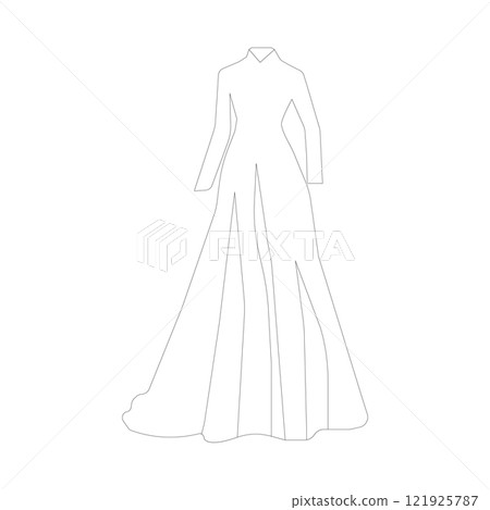 wedding dress icon wedding dress icon 121925787