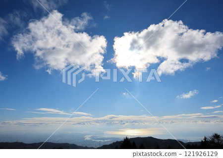 從東大福山、六甲山眺望的壯麗景色 121926129