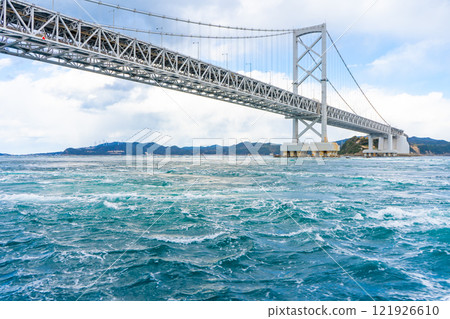 Tokushima Prefecture Naruto Kaikyo Bridge and Naruto Whirlpools Tokushima Prefecture Naruto Kaikyo Bridge and Naruto Whirlpools 121926610