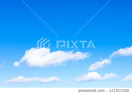 Blue sky with clouds and copy space Blue sky with clouds and copy space 121927209