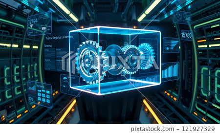 Mechanically inspired hologram Mechanically inspired hologram 121927329