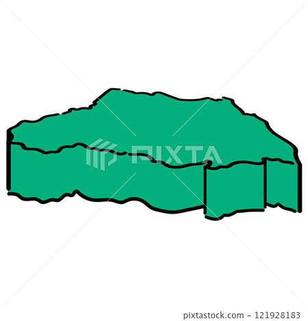 Saitama prefecture _ isometric illustration _01 Saitama prefecture _ isometric illustration _01 121928183