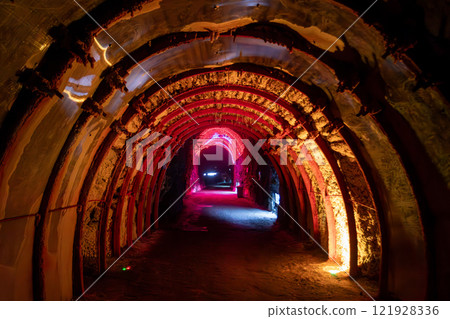 Underground Catedral de Sal (Salt Cathedral) of Zipaquira, Colombia. 121928336