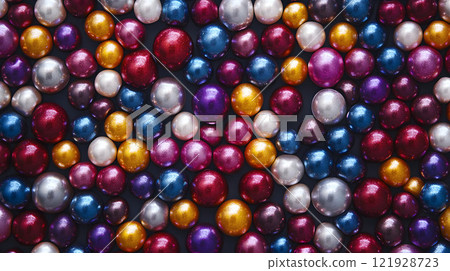 七彩珠紋理 七彩珠紋理 121928723