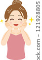 Skin Care Female Illustration 121928805
