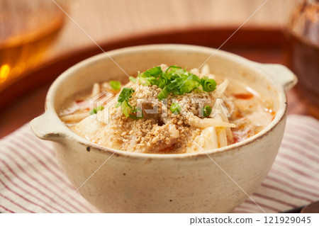 健康美味的豆漿擔擔湯 121929045