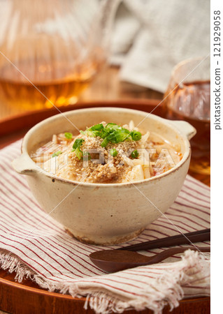 Healthy and delicious soy milk tantan soup Healthy and delicious soy milk tantan soup 121929058