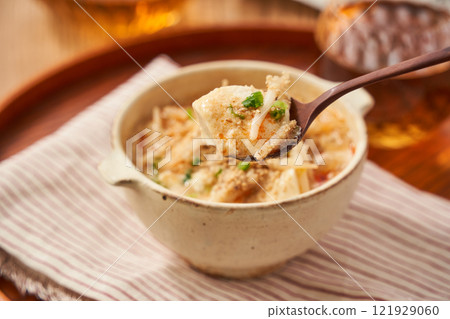 健康美味的豆漿擔擔湯 健康美味的豆漿擔擔湯 121929060