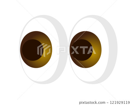 Pair of pervy or shifty eyes icon, glancing slightly to the left Pair of pervy or shifty eyes icon, glancing slightly to the left 121929119