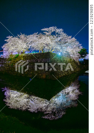 Transience and eternal beauty [Matsushiro Castle ruins] 121929895
