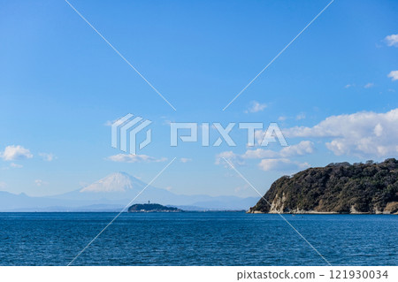 Enoshima and Mt. Fuji Enoshima and Mt. Fuji 121930034