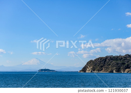 Enoshima and Mt. Fuji Enoshima and Mt. Fuji 121930037