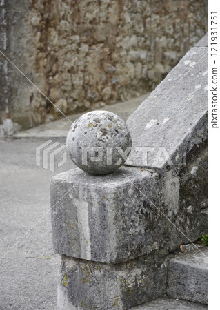 Stone sphere Stone sphere 121931751