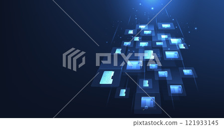 Document management and digital document paperless operational concept. 121933145