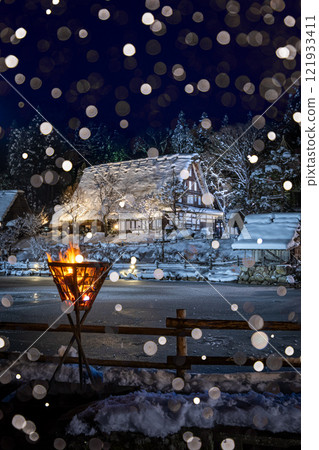 Hida Village Winter Illumination Takayama City, Gifu Prefecture Hida Village Winter Illumination Takayama City, Gifu Prefecture 121933411
