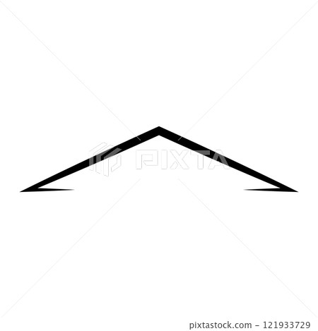 Roof simple logo estate real icon business waterproof roof house Roof simple logo estate real icon business waterproof roof house 121933729