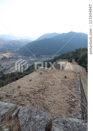 Tsuwano castle ruins Tsuwano castle ruins 121934947