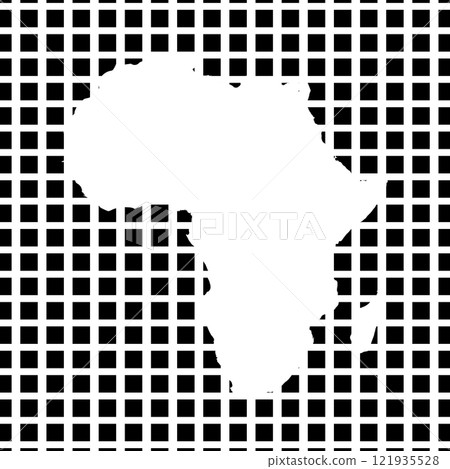 Africa Map Icon Africa Map Icon 121935528
