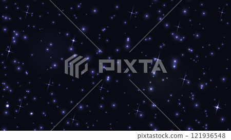 Seamless magic blue night sky star pattern black background. Deep outer space endless abstract texture vector illustration. Glow sparks in dark. Blue twinkling stars Seamless magic blue night sky star pattern black background. Deep outer space endless abstract texture vector illustration. Glow sparks in dark. Blue twinkling stars 121936548