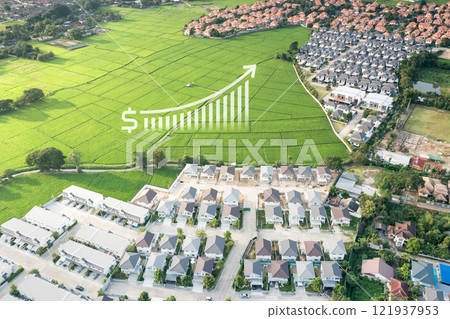 Land and  concept of value, market price to growth. 121937953