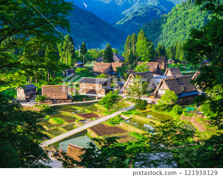 World Heritage Gokayama Aikura Gakusho Building Settlement 121938129