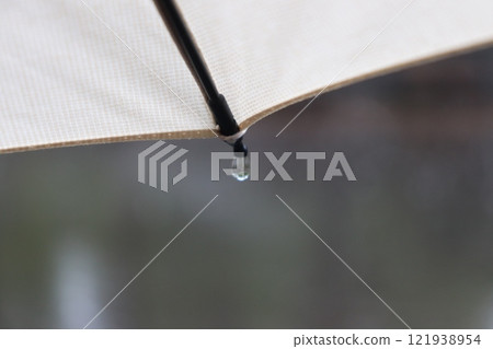 Rain and umbrella Rain and umbrella 121938954