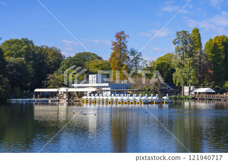 在Inokashira公園的船場 在Inokashira公園的船場 121940717