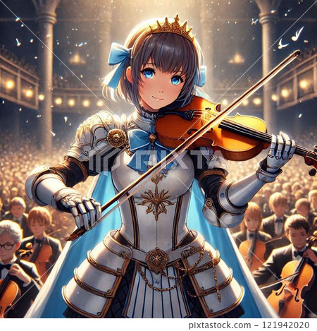 Beautiful violinist 121942020