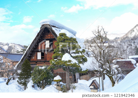 大雪白川鄉 121942346