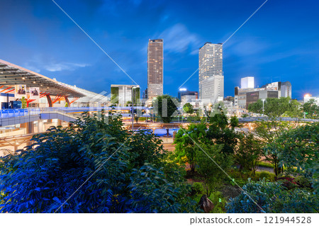 Gifu City, Japan Cityscape from the Station Gifu City, Japan Cityscape from the Station 121944528