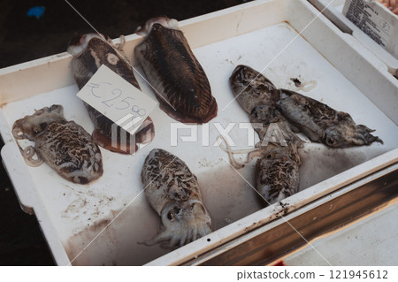 Seafood market in Sicily Seafood market in Sicily 121945612