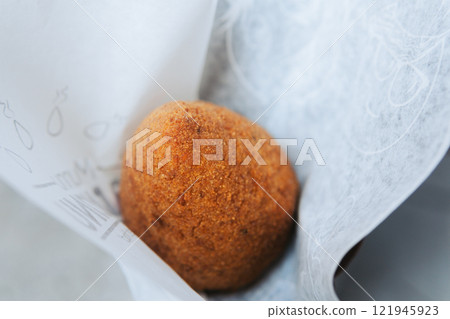 義大利小吃,炸飯糰 義大利小吃,炸飯糰 121945923