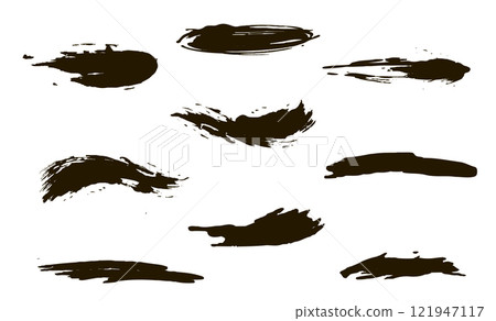 brush stroke material 121947117