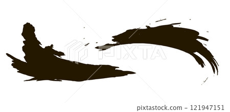 brush stroke material 121947151