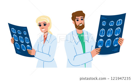 medicine radiologists medical imaging vector 121947235