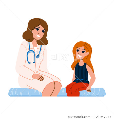 boy pediatricians young patient vector 121947247