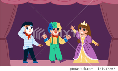 show kids theater vector show kids theater vector 121947267