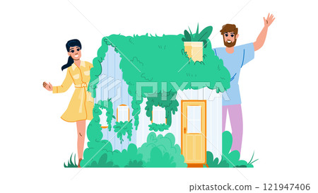 environment future sustainable architecture vector 121947406