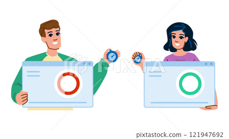 page speed vector 121947692