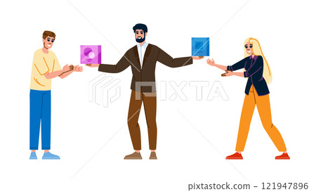 package service delivery manager vector package service delivery manager vector 121947896