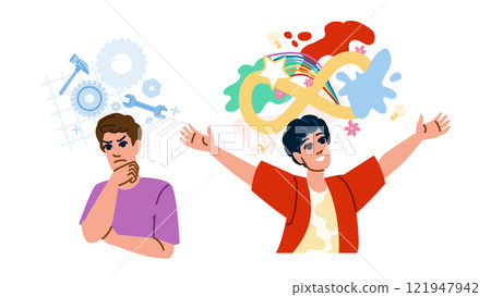 business design thinking vector 121947942